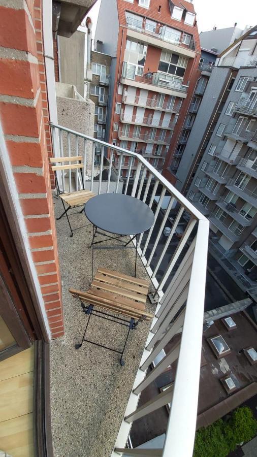Appartement Met Zeezicht Op Het Van Bunnenplein Knokke-Heist Kültér fotó